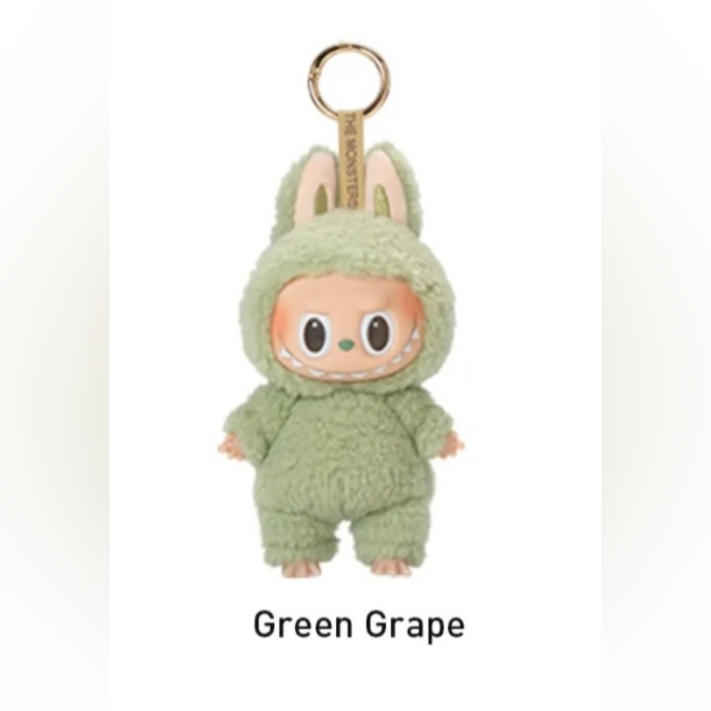 Macaron Labubu Green Grape